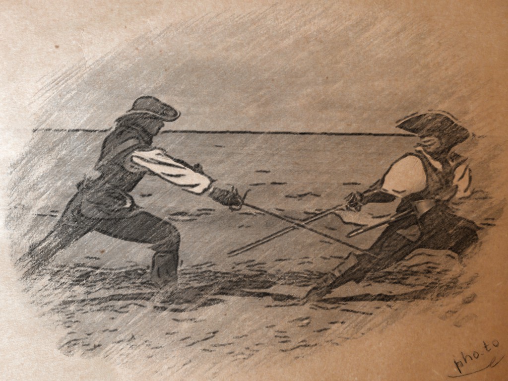 Фехтование Шпага с дагой