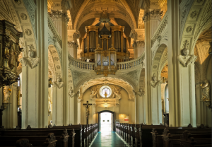 католический храм, орган